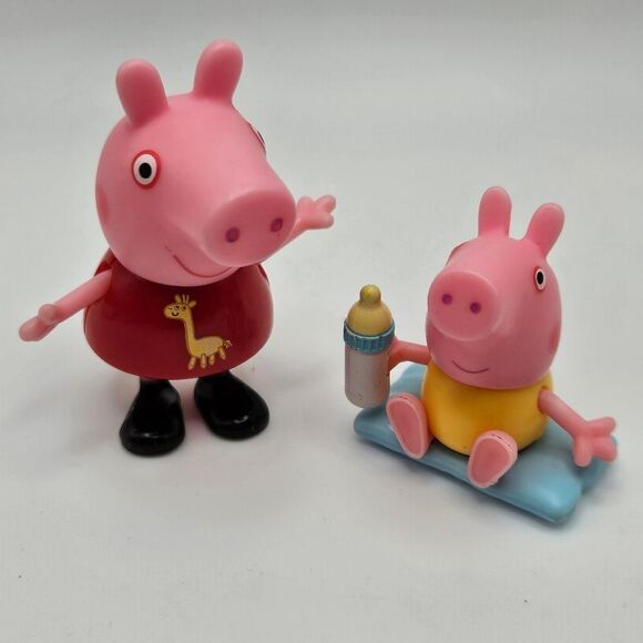RARE Peppa Pig Baby Alexander's Visit Playset Complete Light Up Elephant Light - Picture 4 of 4